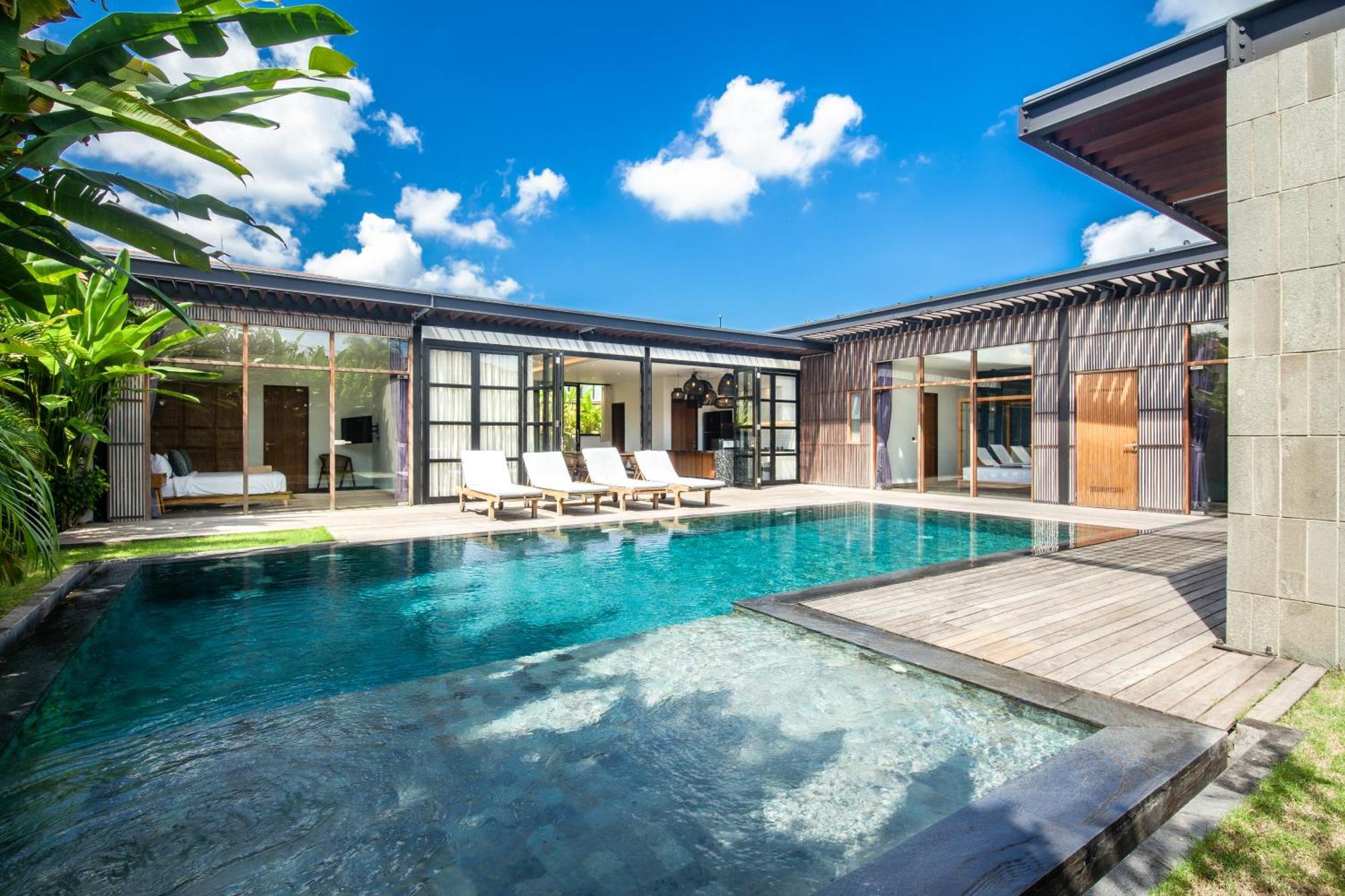 Brand New 5 Bedroom Villa Enclosed Living Room Canggu Canggu (Bali) Ngoại thất bức ảnh