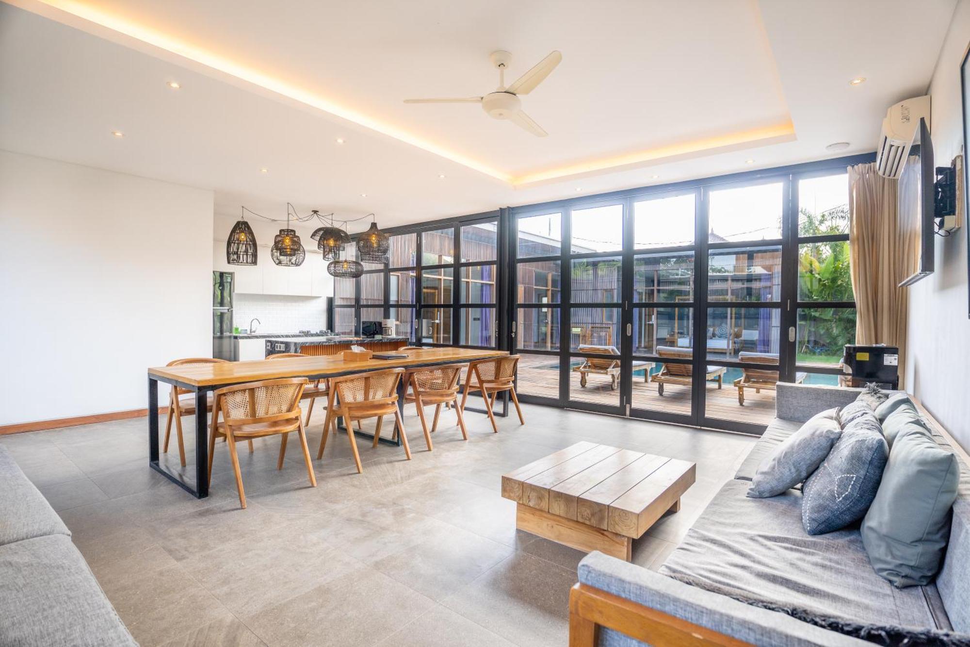 Brand New 5 Bedroom Villa Enclosed Living Room Canggu Canggu (Bali) Ngoại thất bức ảnh